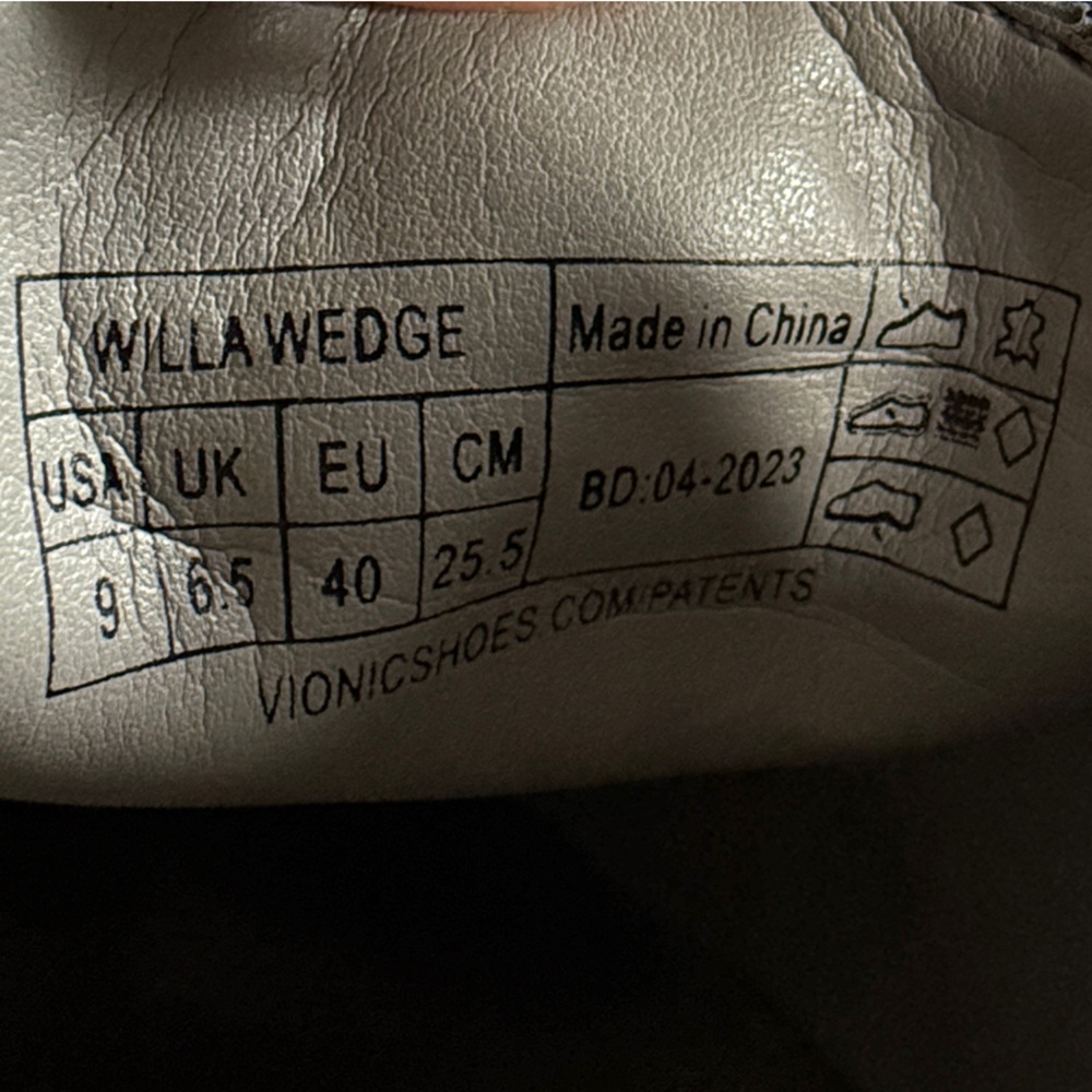 Vionic Willa Wedge Women's Slip On/Loafer/Moc Wedge - Picture 5 of 6